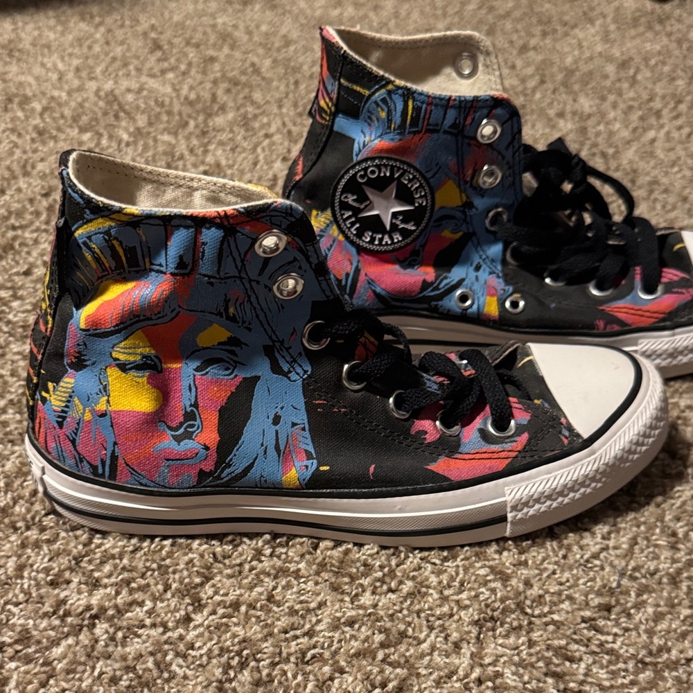 Converse Chuck Taylor All Star Andy Warhol Statue of Liberty sneaks ( M 5, W 7)